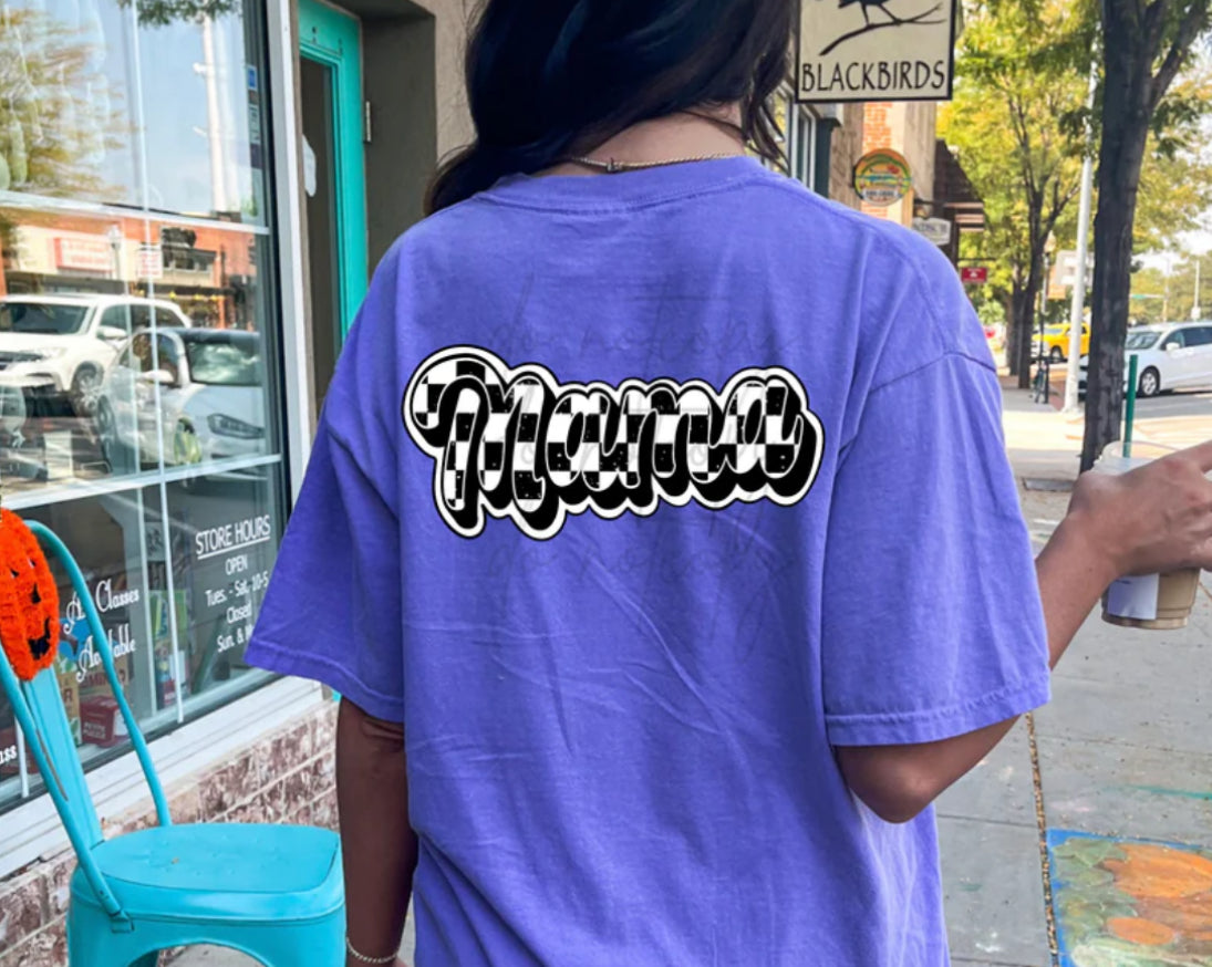 #627 Checkered mama
