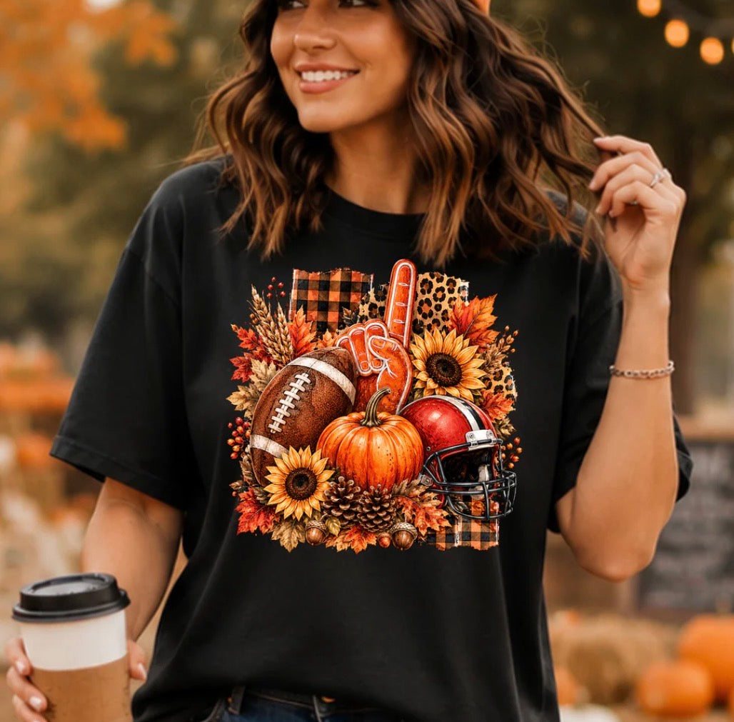 #1207a Fall with football