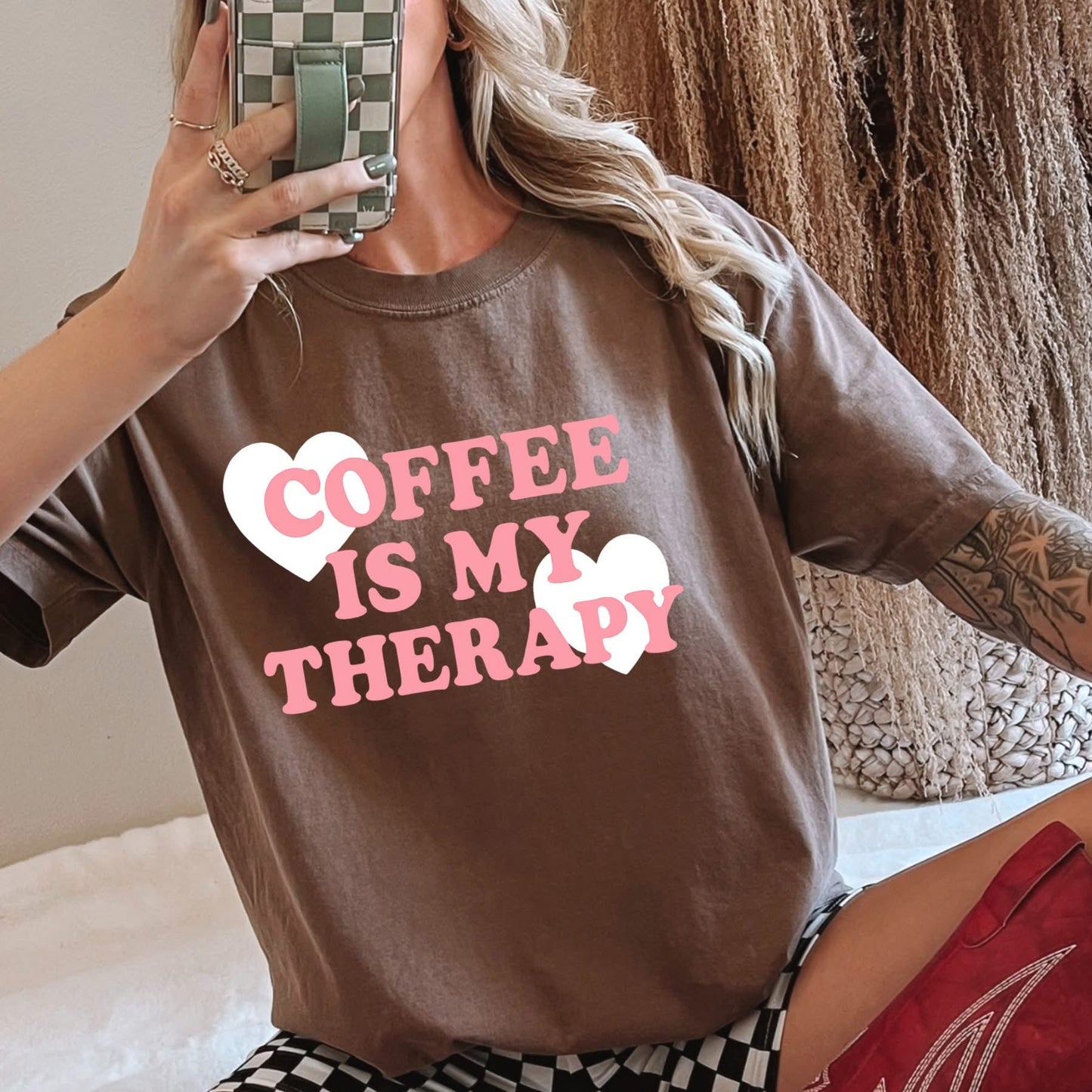 #367a Coffee is my therapy