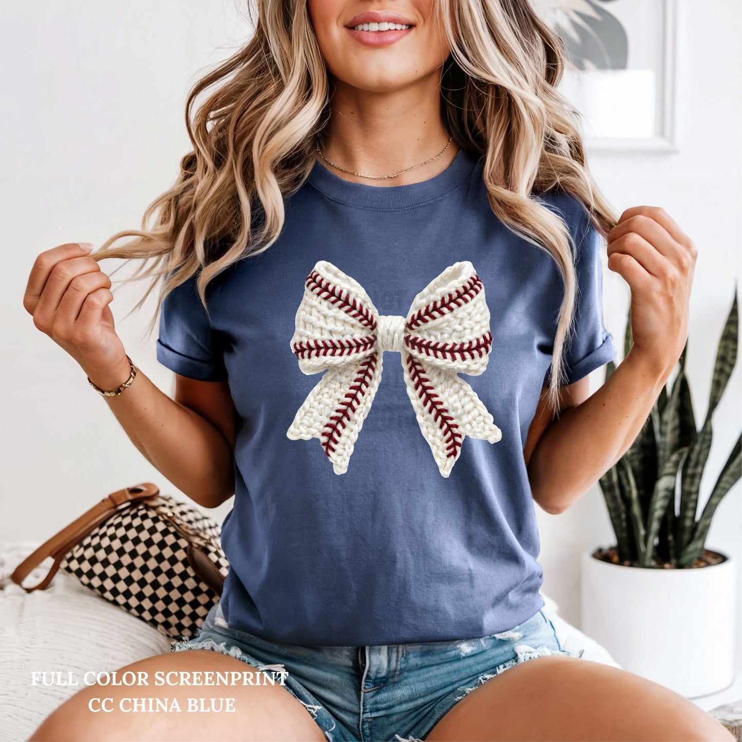 #638a Baseball bow