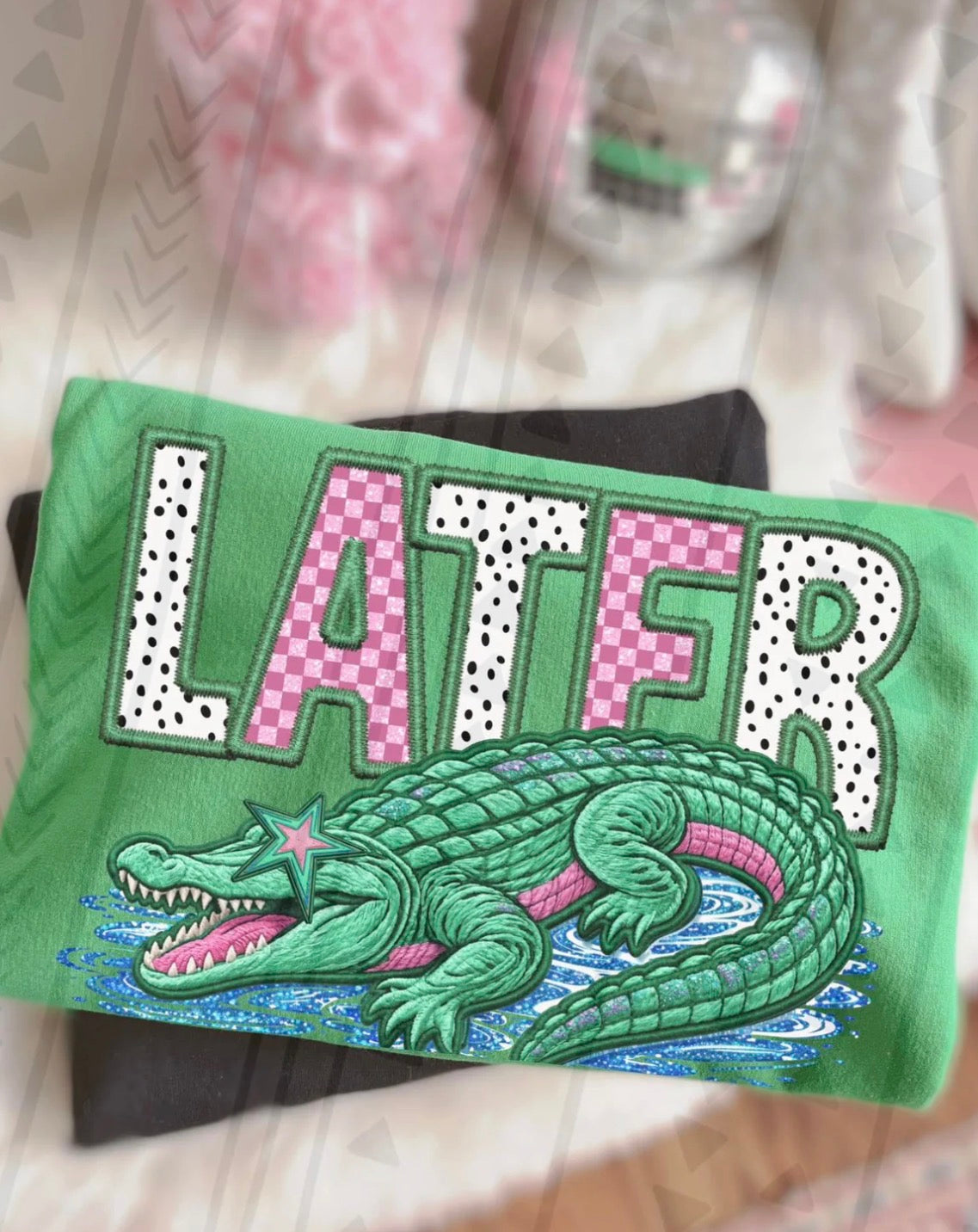 #910a Later alligator