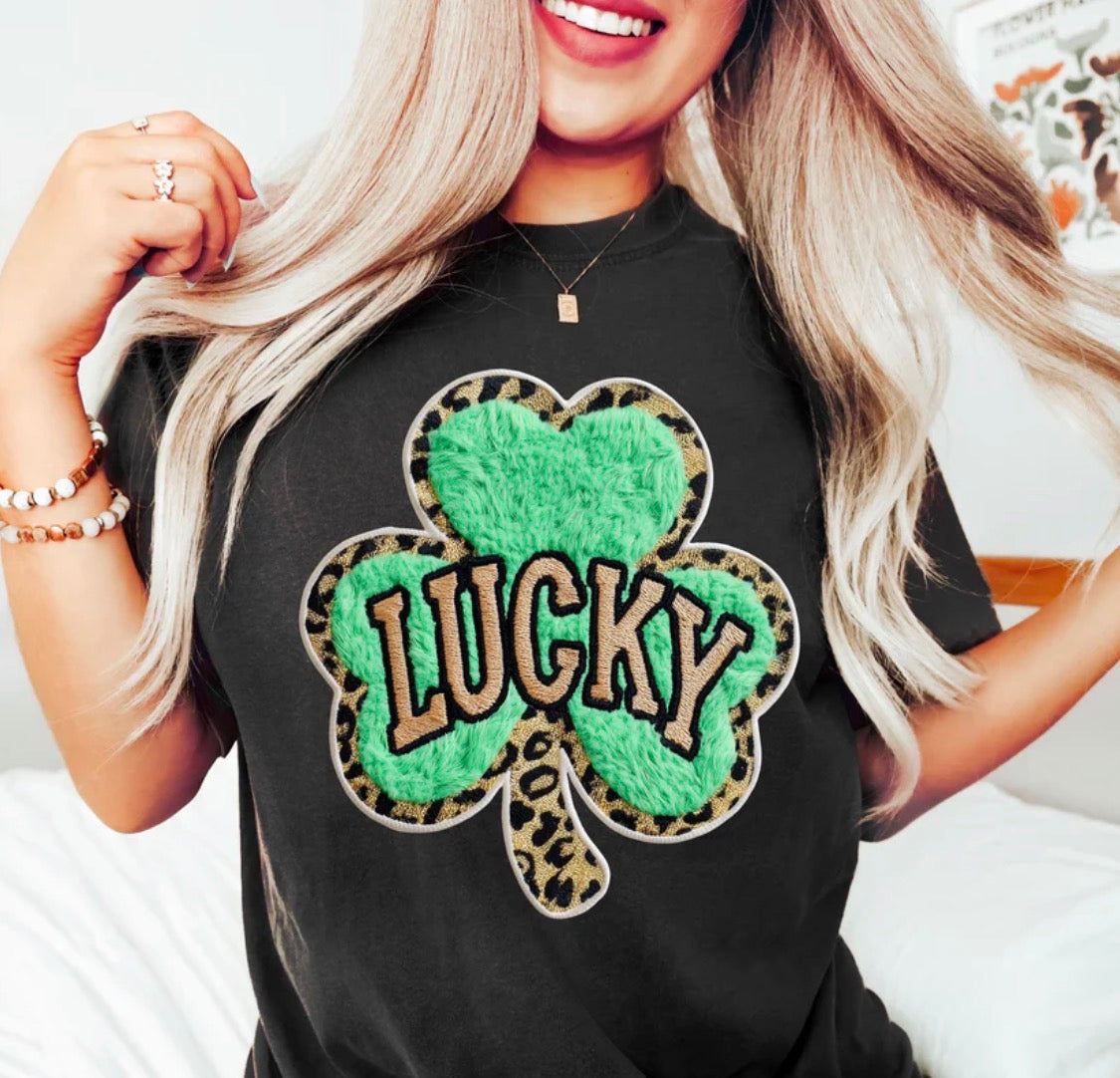#375a Lucky faux fur