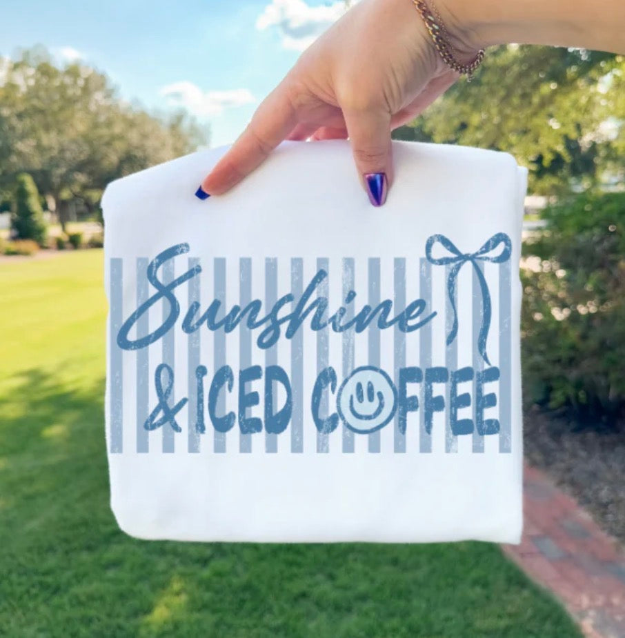 #982a Sunshine and iced coffee