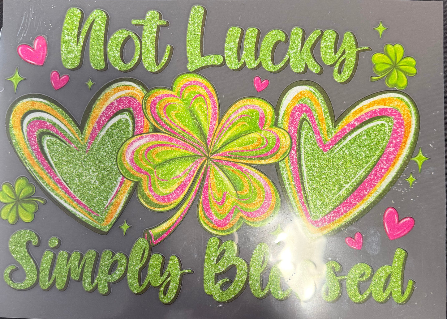 #505a Not lucky simple blessed