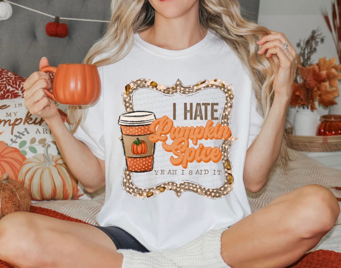 #1117a I hate pumpkin spice yeah I said it