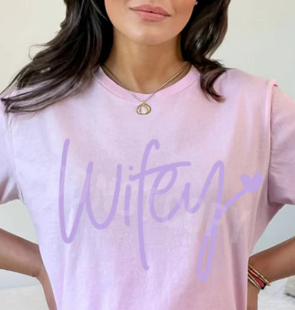 #369 Wifey puff print