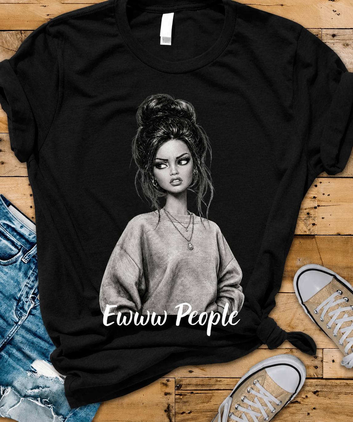 #1225a Ewww people