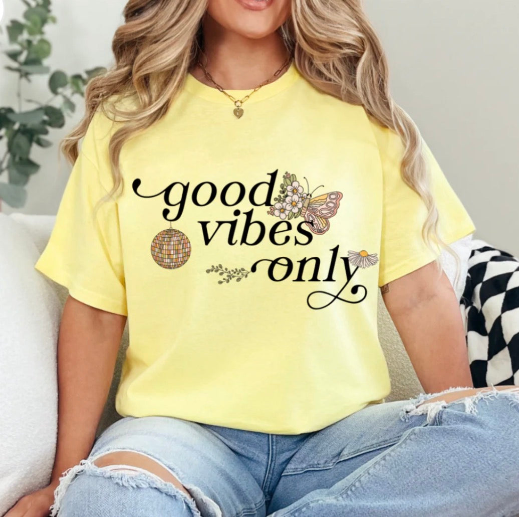 #707a Good vibes only