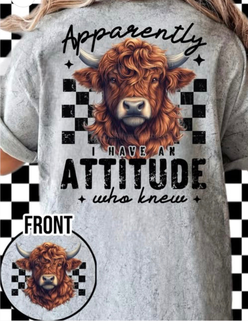 #716a Apparently I have an attitude