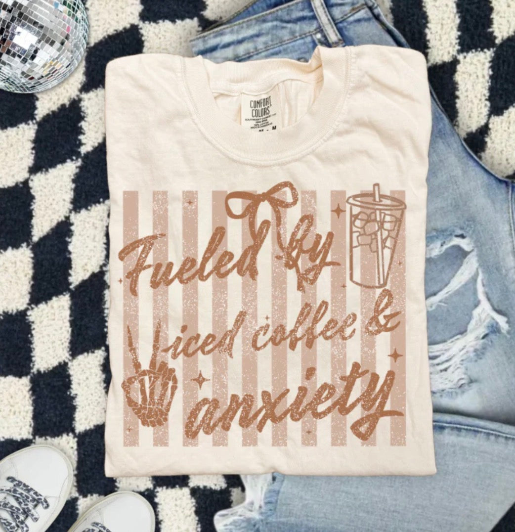 #930a Fueled by iced coffee and anxiety