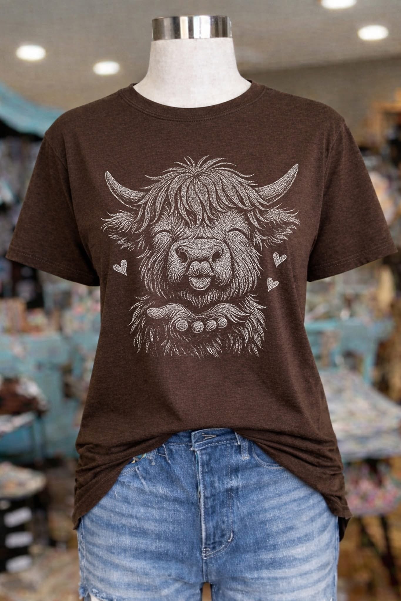 #762a Two tone cow