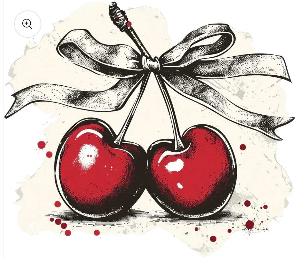 #414a Retro Cherries