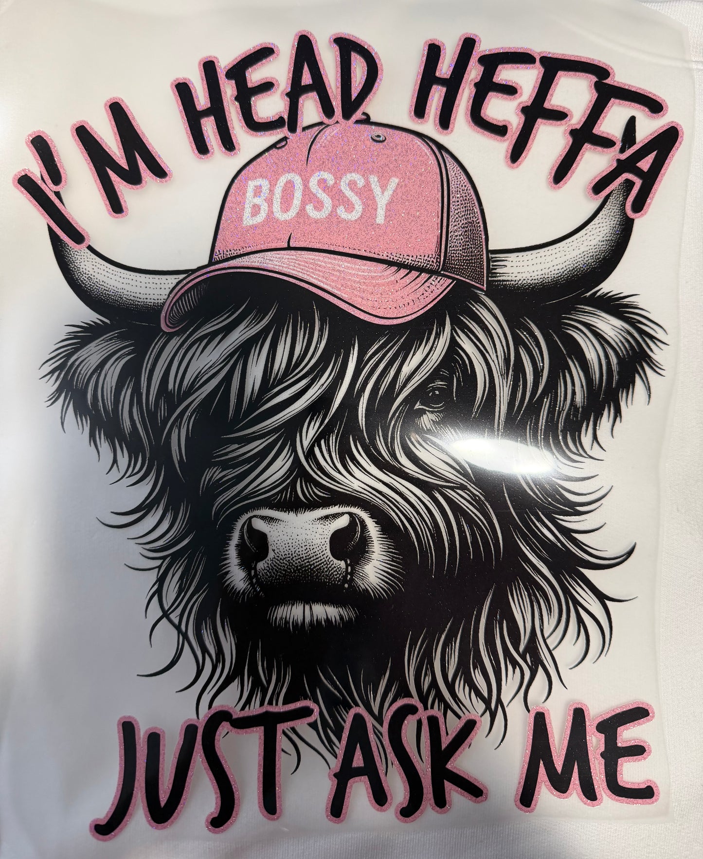 #540a I’m the head heffa glitter