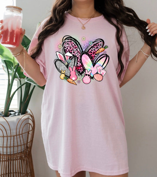 #381a Easter hearts and bunny’s