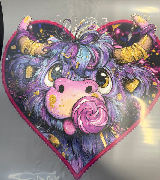 #486a Cow in heart