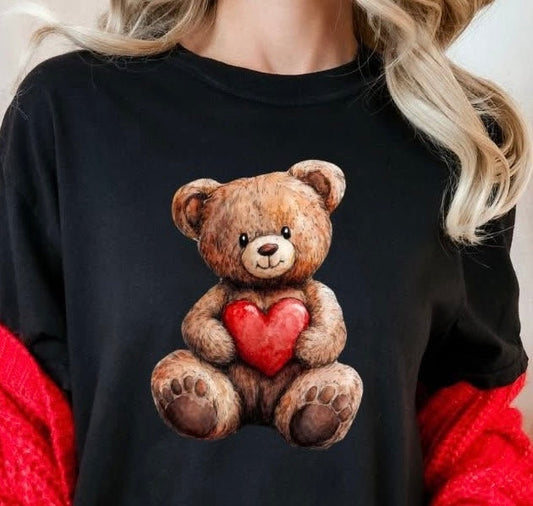 #294a Teddybear with heart