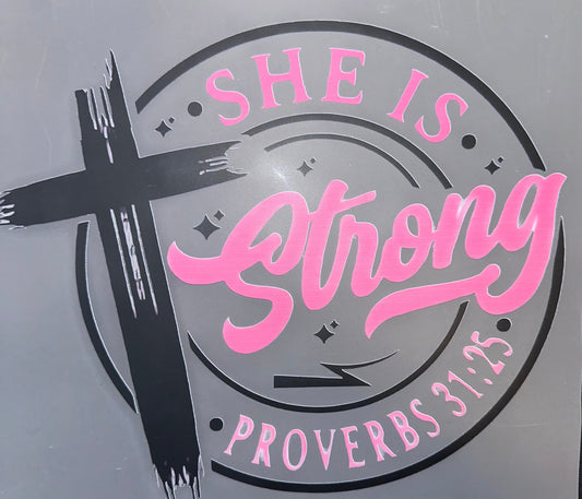 #1011 She is strong