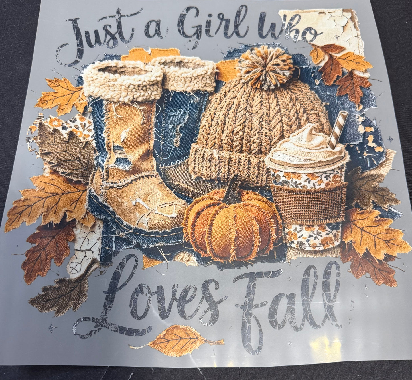 #1187a Just a girl