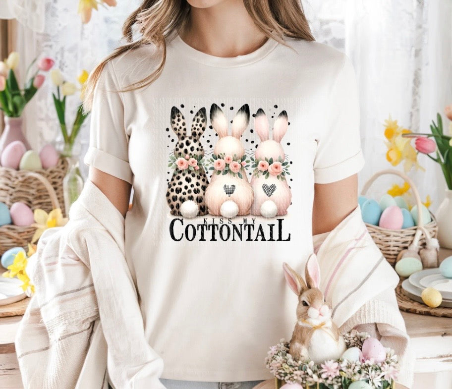 #419a Kiss my cottontail