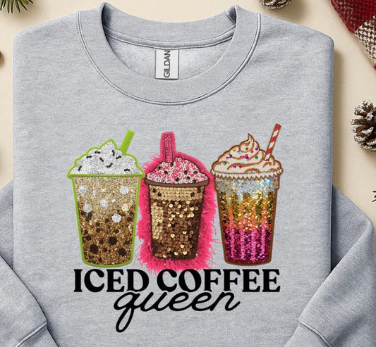 #418a Iced coffee queen