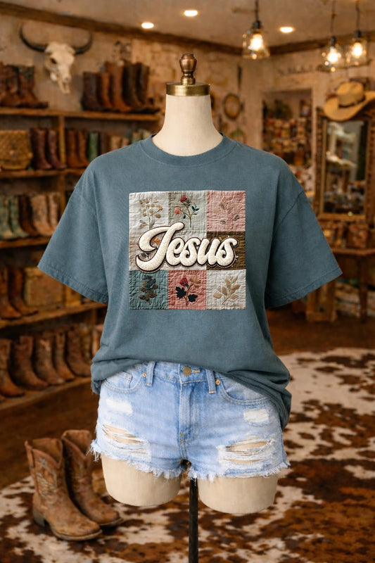 #574a Quilt with Jesus