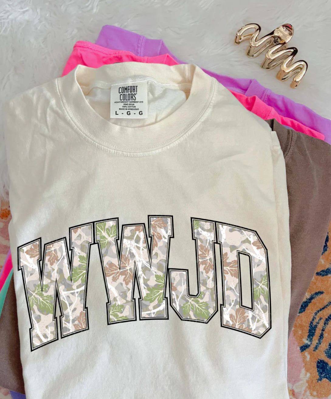 #583 WWJD in camo