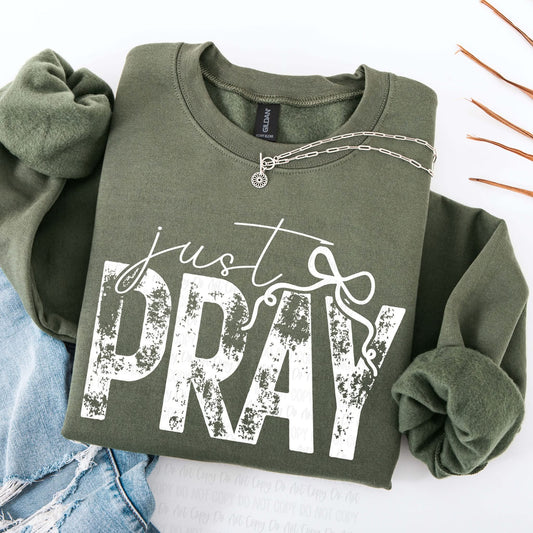 #647a Two tone just pray
