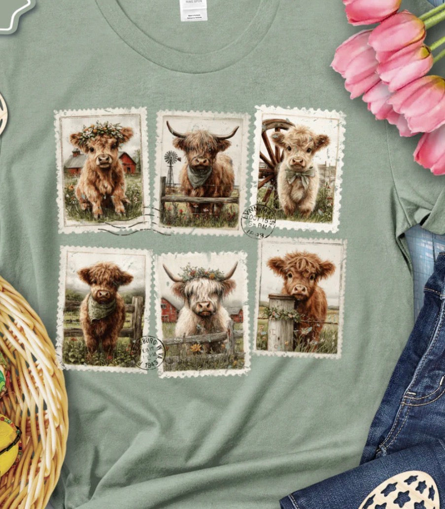 #731a Cow stamps