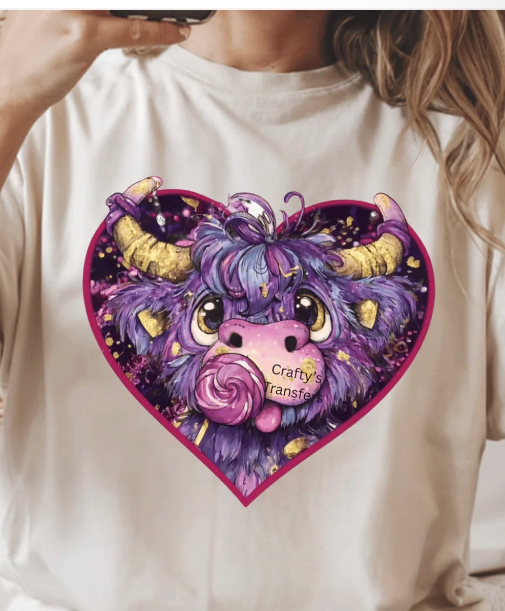 #672a Cow in heart