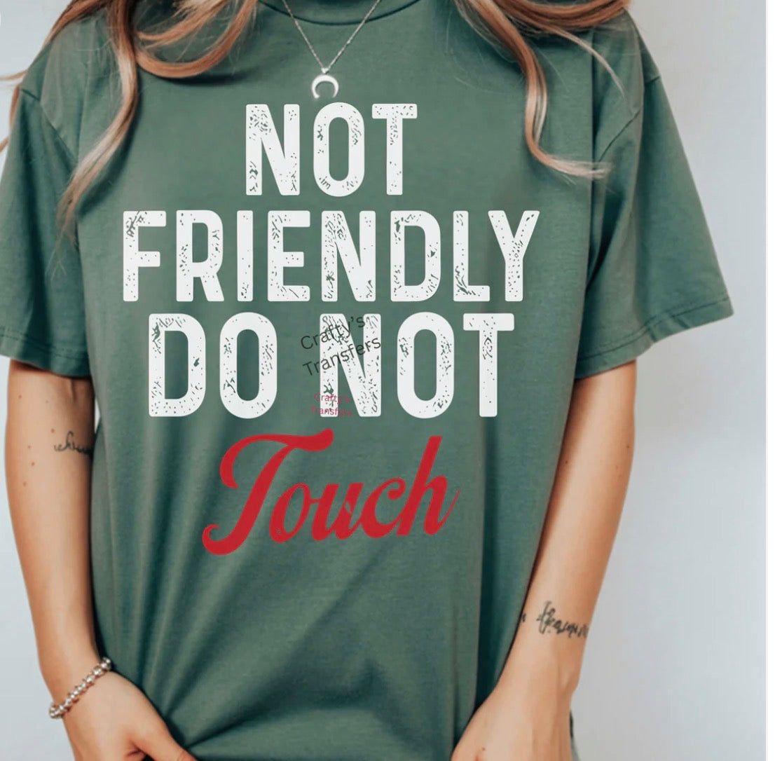 #669a Not friendly do not touch
