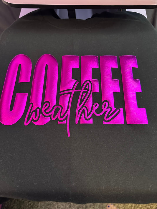 #215a metallic puff cherry coffee weather also in aqua