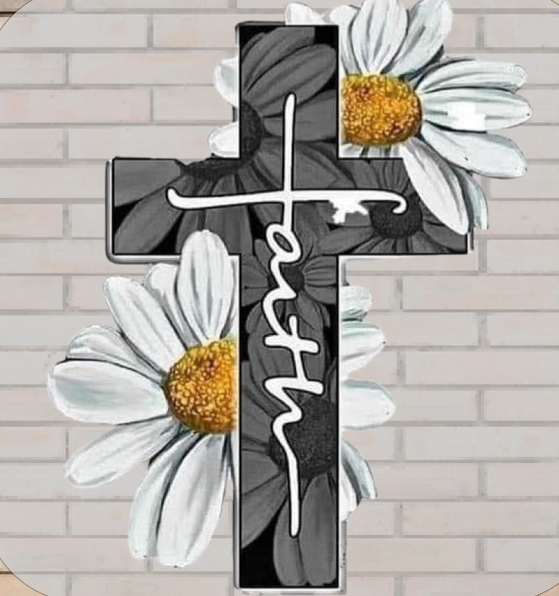 #876 Faith cross