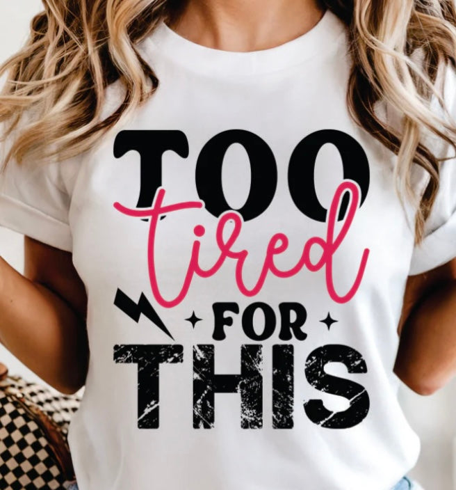#398 Too tired for this
