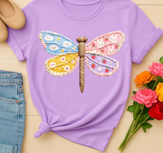 #663a Easter dragonfly