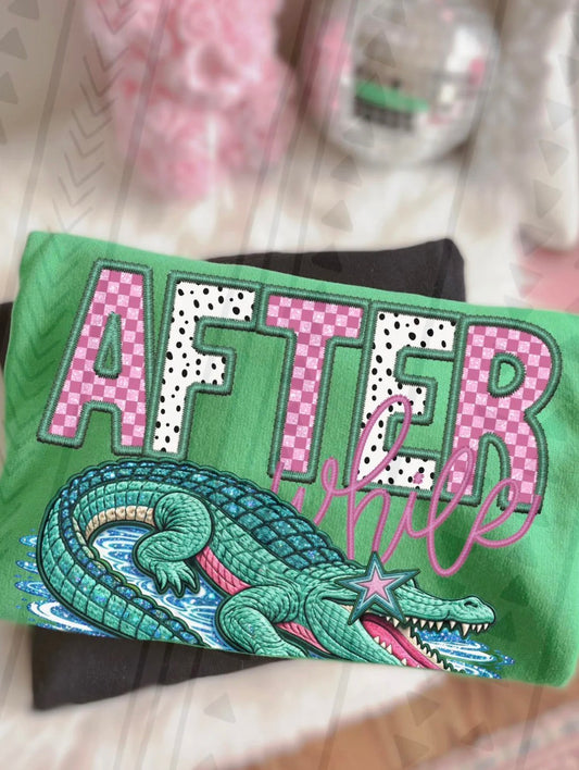 #911a After a while crocodile