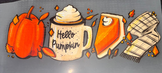 #1171a Hello pumpkin