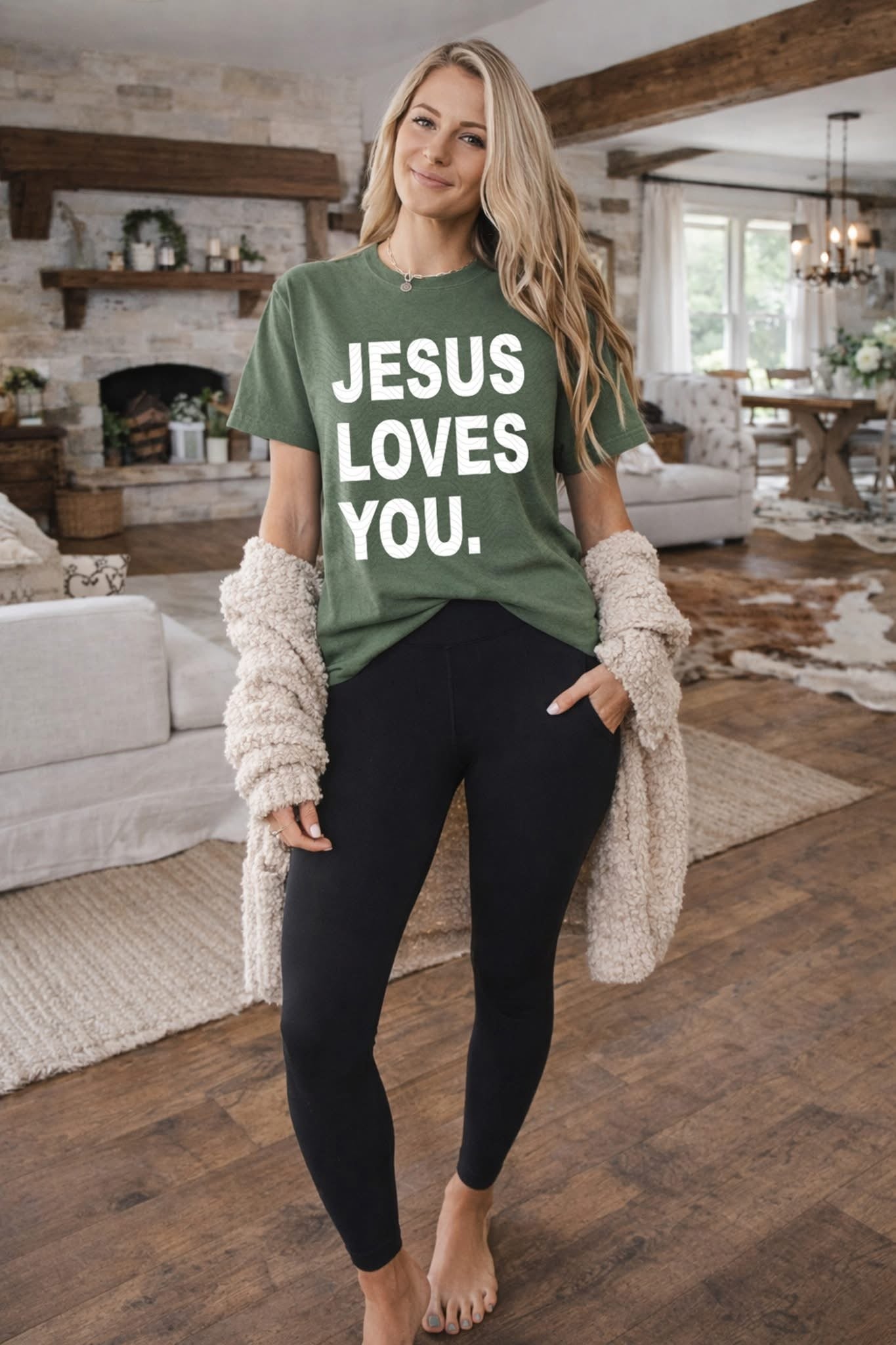 #498a Jesus loves you