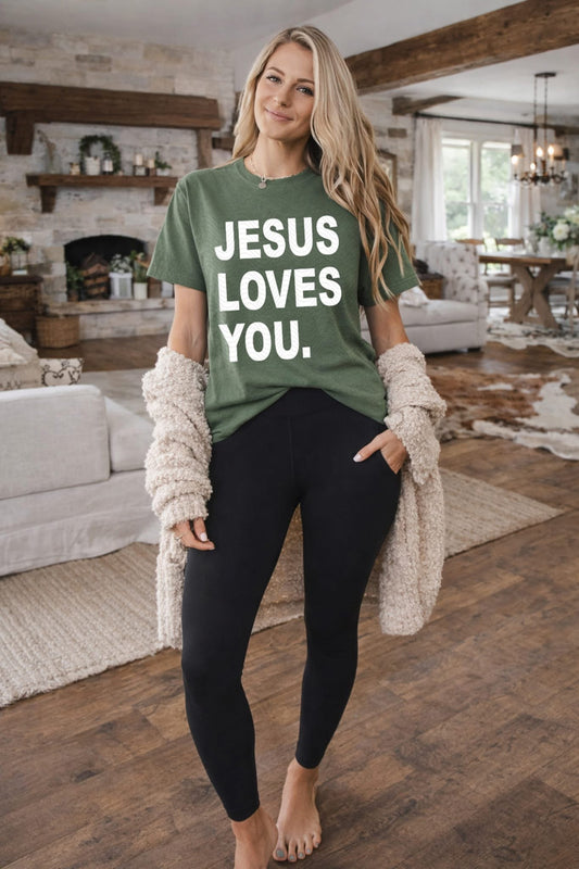 #498a Jesus loves you