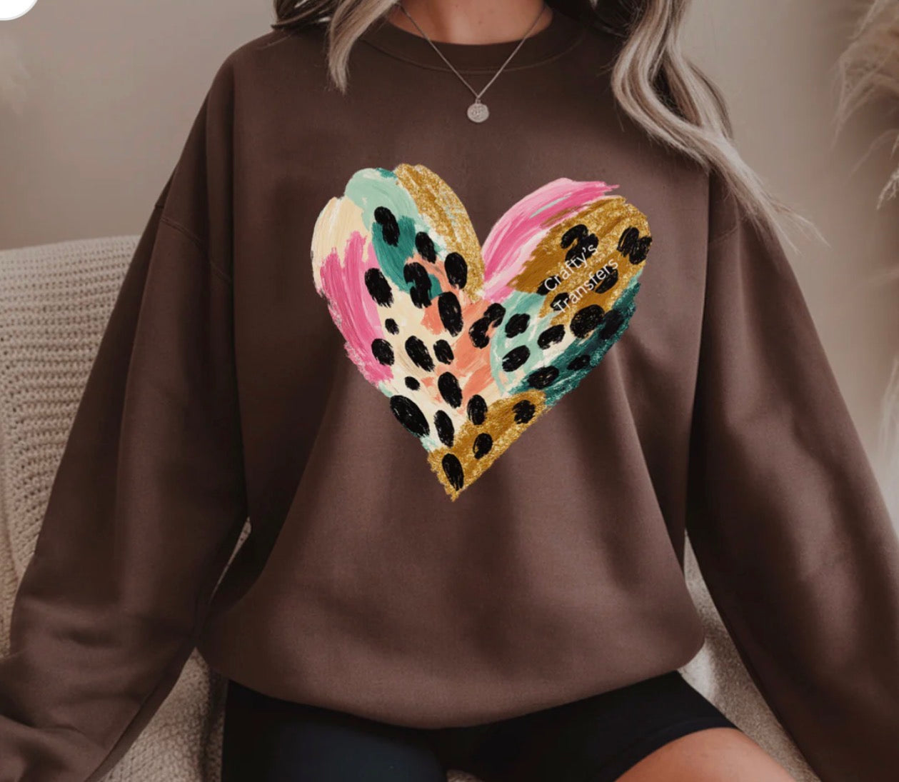 #1163a Leopard heart