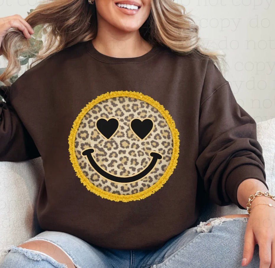 #639 leopard smiley