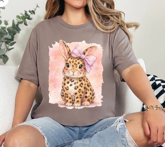 #693a Leopard bunny
