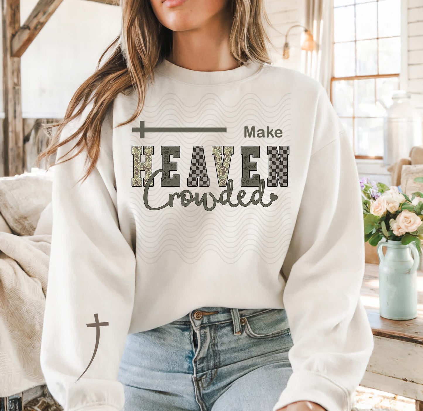 #525a Make heaven crowded with sleeve