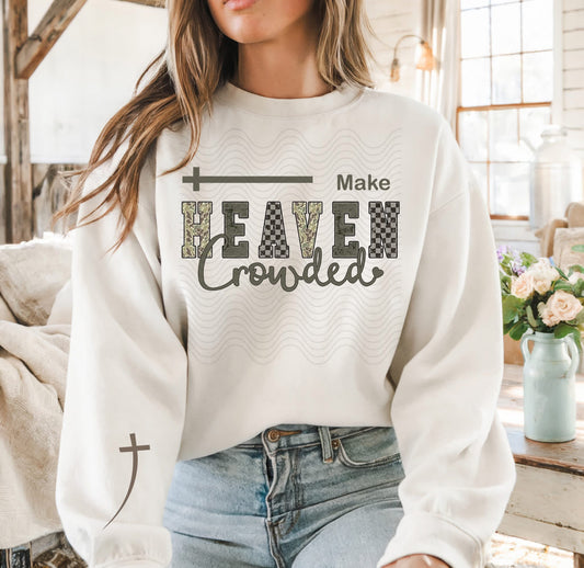 #525a Make heaven crowded with sleeve