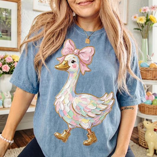 #1023a Painted goose