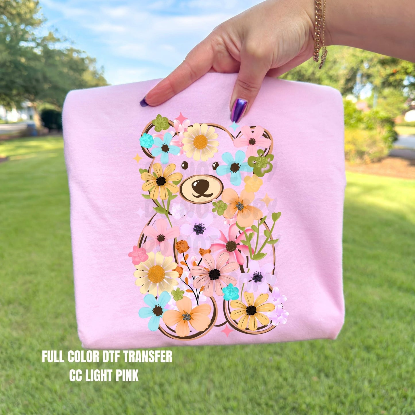 #756a Flower bear