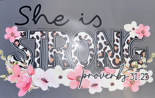 #924 She is strong