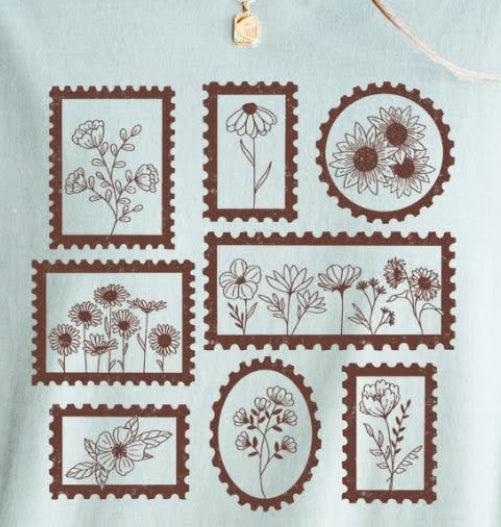 #409 Picture framed flowers