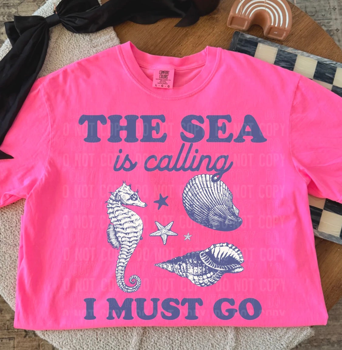 #925a The sea is calling I must go