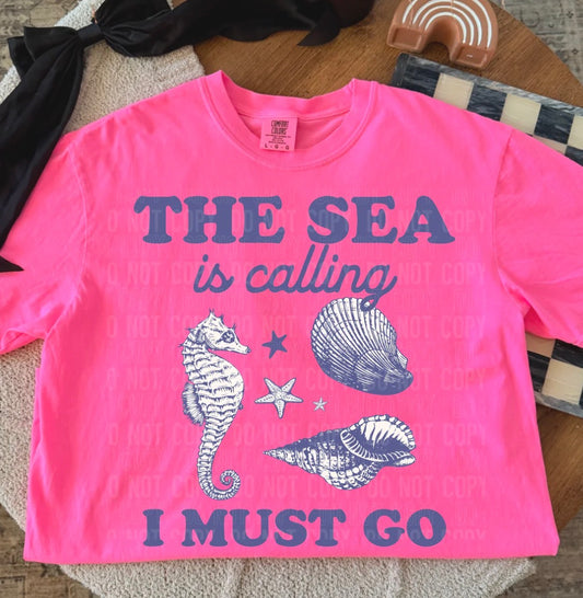 #925a The sea is calling I must go