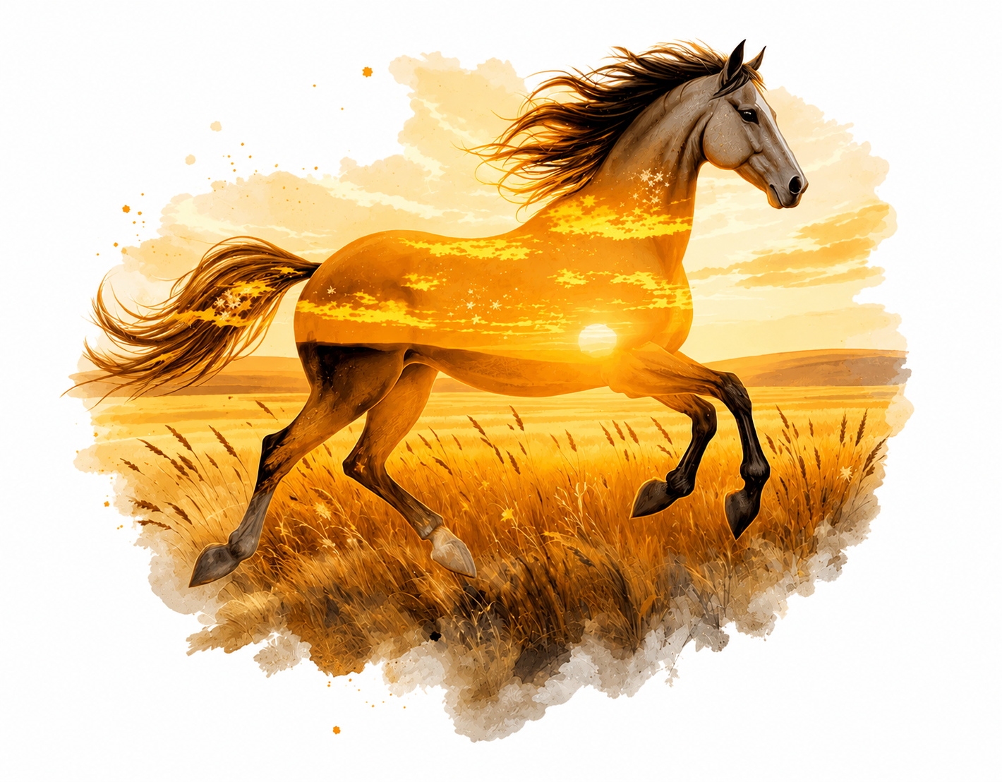 #1040a Horse
